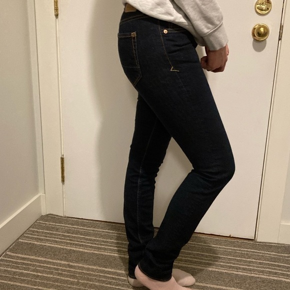 𝅺K.O.I. JUNO-SUPER SLIM WOMEN’S JEANS DARK BLUE COLOUR - Size 29 - Picture 4 of 16